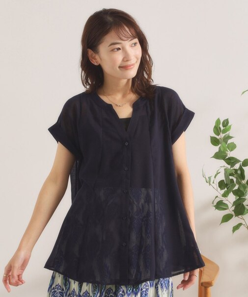 シアースキッパーブラウス