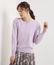 キーネックニット