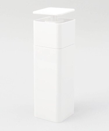 片手で出せるマグネットディスペンサー WH 山崎実業 ＜tower タワー＞