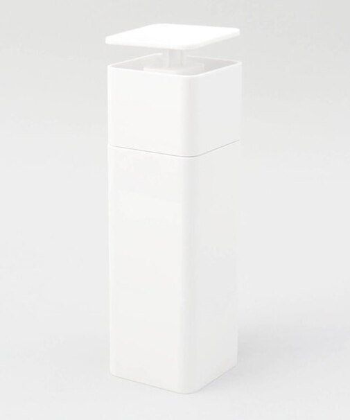 片手で出せるマグネットディスペンサー WH 山崎実業 ＜tower タワー＞