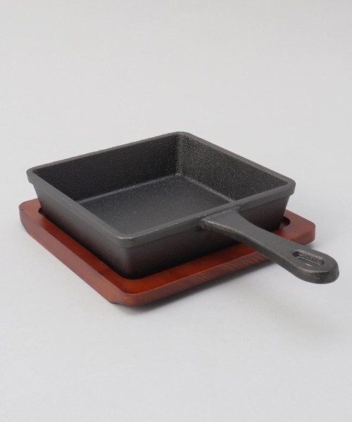 スプラウト 鉄鋳物製 角型スキレット 13×13cm｜トゥーワントゥー