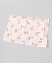 白雪友禅ふきん 椿 珊瑚