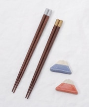 マウント富士 夫婦箸&箸置きセット