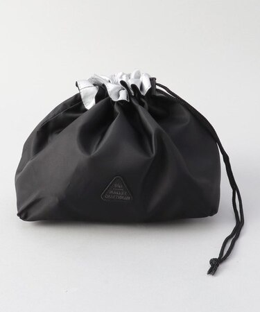 マリット 片引きランチ巾着 BK