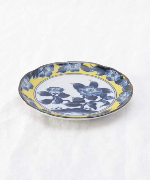 黄彩(椿) 5.0寸 皿