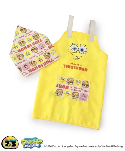 キッズエプロン ＜SPONGE BOB スポンジ・ボブ＞｜トゥーワントゥーキッチンストアの通販｜&mall（アンドモール）三井ショッピングパーク公式通販