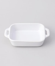レクタンギュラーディッシュ 14cm WH ＜Staub ストウブ ＞