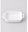 レクタンギュラーディッシュ 14cm WH ＜Staub ストウブ ＞