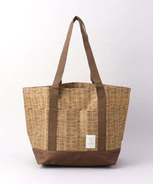 アプリール ピクニックバッグ ラタンプリント ＜CAPTAIN STAG キャプテンスタッグ＞