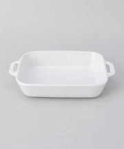 レクタンギュラーディッシュ 20cm WH ＜Staub ストウブ ＞