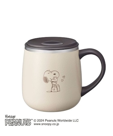 PEANUTS 蓋つきステンレスマグ Short ECUR ＜BRUNO ブルーノ＞