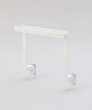 キッチンシンク下収納扉タオルハンガーH15 WH　 山崎実業 ＜tower タワー＞