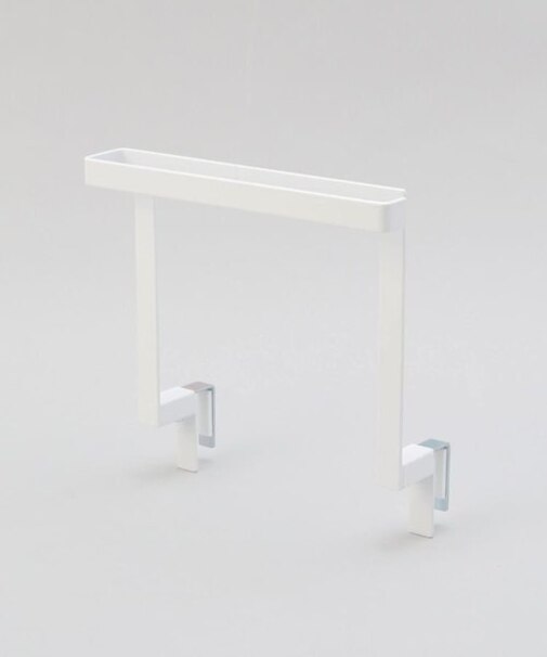 キッチンシンク下収納扉タオルハンガーH15 WH　 山崎実業 ＜tower タワー＞