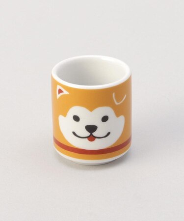 おめでたおちょこ ハチ 茶