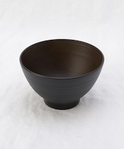 汁椀 刷毛筋 黒内木目