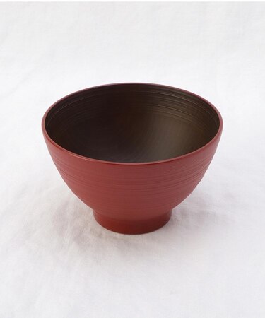 汁椀 刷毛筋 赤内木目