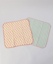 ディッシュクロス 2PCSセット アラベスク RD
