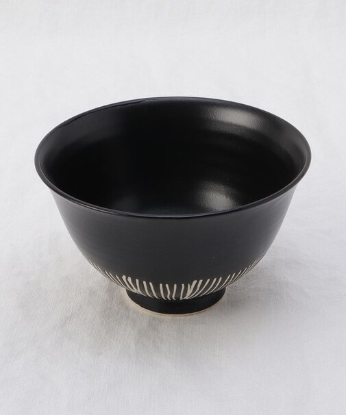 帯千筋 飯碗 BK