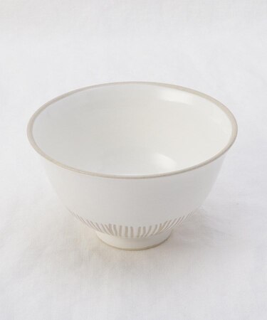 帯千筋 飯碗 WH