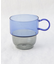 カラー耐熱スタッキングマグ BL/GY