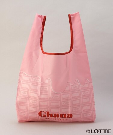 エコバッグMサイズ ガーナピンクチョコレート