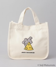 ミニランチ刺繍バッグ IV ＜ANDY THE MOUSE＞