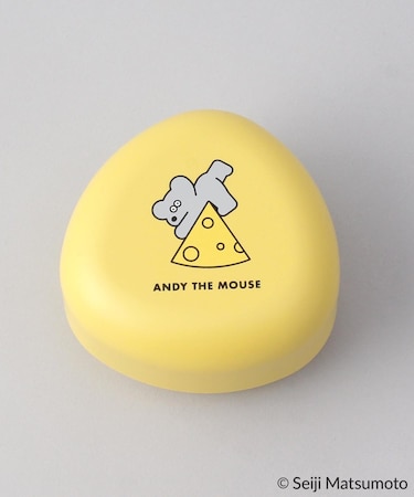 ワンタッチおにぎりケース YE ＜ANDY THE MOUSE＞