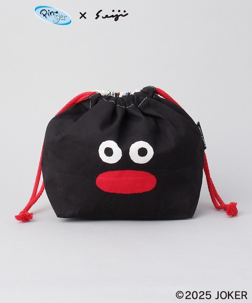 ランチ巾着 BK ＜PINGU ピングー＞