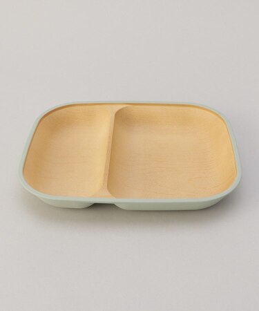 earth color 抗菌すくえる スクエアプレート GR