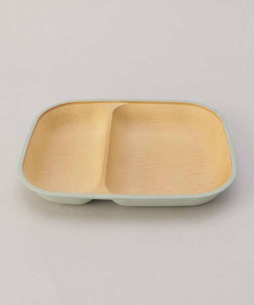 earth color 抗菌すくえる スクエアプレート GR