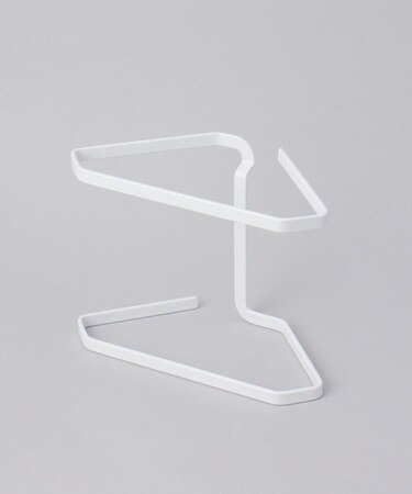 水切りネットが付けられる三角コーナー WH 山崎実業 ＜tower タワー＞