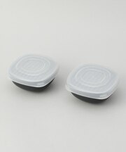 ご飯がう米わん ダークグレー2個組