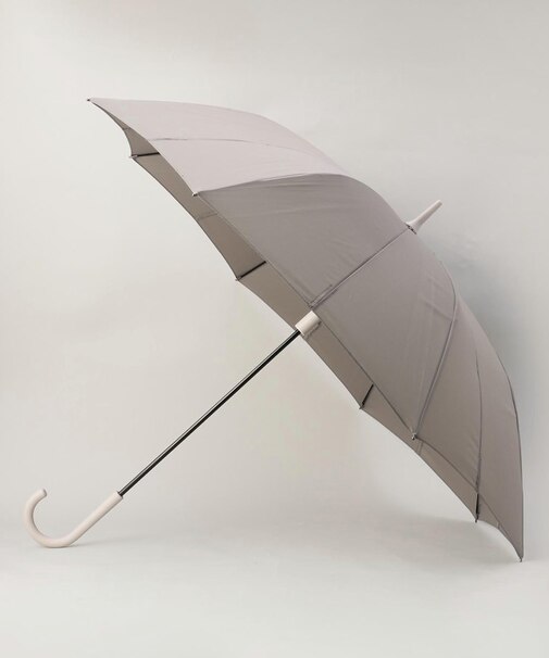 アンブレラ 58cm ウォームグレー 長傘 ＜Shupatto シュパット＞