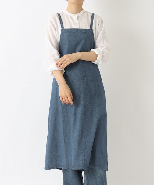 フルイドライン ロングエプロン BL