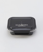 マリット ステンレス4点ロックランチコンテナS BK
