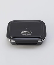 マリット ステンレス4点ロックランチコンテナM BK
