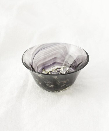 津軽びいどろ ねぶたあかり 盃 sumi