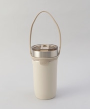 ストロー付3wayタンブラー520ml アイボリー
