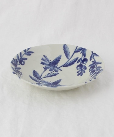 ボタニカル パスタ皿 マーガレット