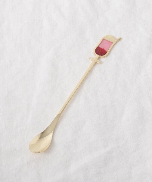 スプーン クリームソーダ イチゴ