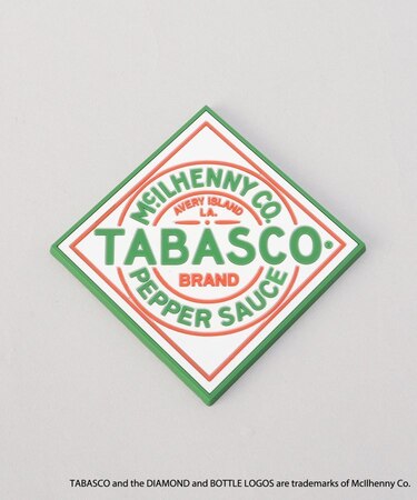 ラバーコースター ダイヤモンドロゴ ＜TABASCO(R) タバスコ＞