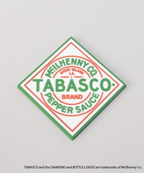 ラバーコースター ダイヤモンドロゴ ＜TABASCO(R) タバスコ＞
