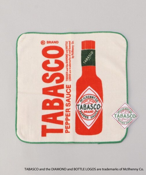 ワッペン付きミニタオル IV ＜TABASCO(R) タバスコ＞