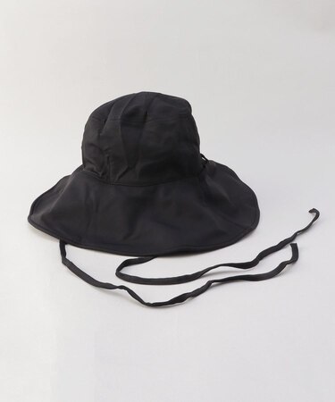 Wpc. UVカット接触冷感つば広ハット BK