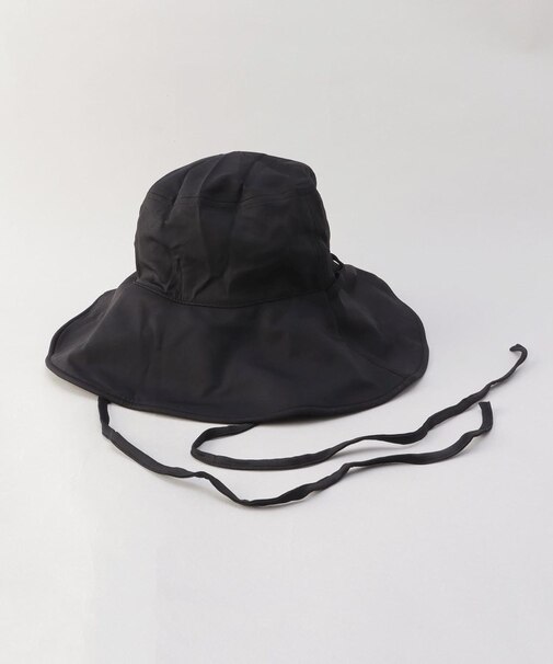 Wpc. UVカット接触冷感つば広ハット BK