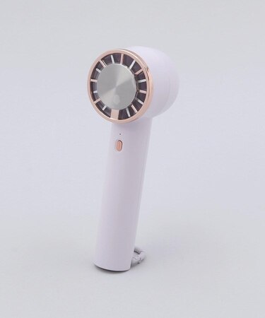 ペルチェ冷却機能ハンディファン ライラック