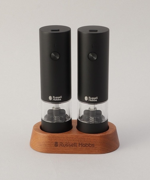 充電式ミル ソルト＆ペッパーミニ BK 2本セット ＜Russell Hobbs ラッセルホブス＞