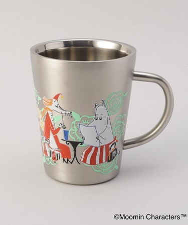 二重マグ　グリーン ＜MOOMIN ムーミン＞