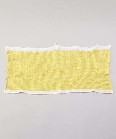 ワッフルカラーラインキッチンタオル LMY