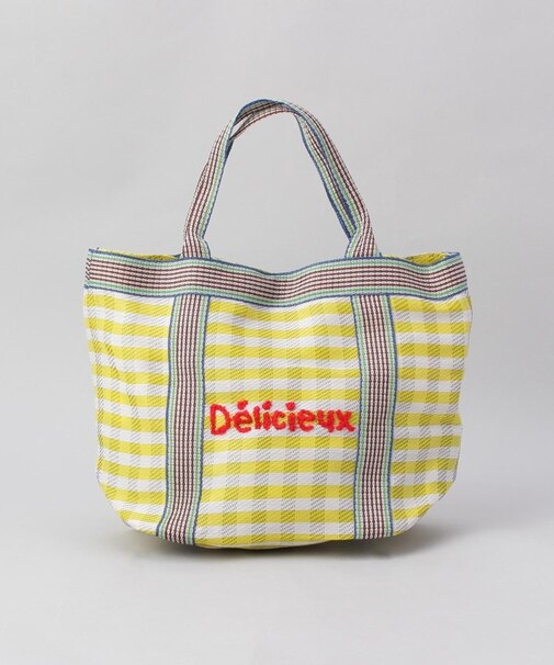 ミニトートバッグ チェック柄 YE ＜212Kオリジナル＞